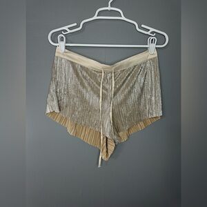 Victoria secret Elegant Gold Women's sleep intimate Shorts